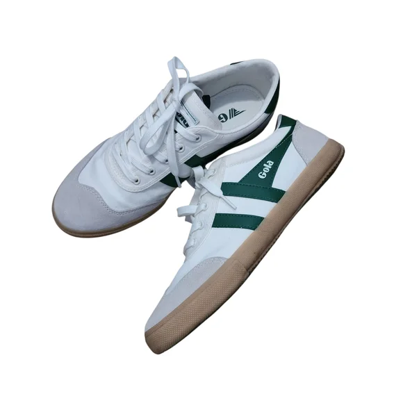 Gola White and Green Sneakers - Picture 7 of 11
